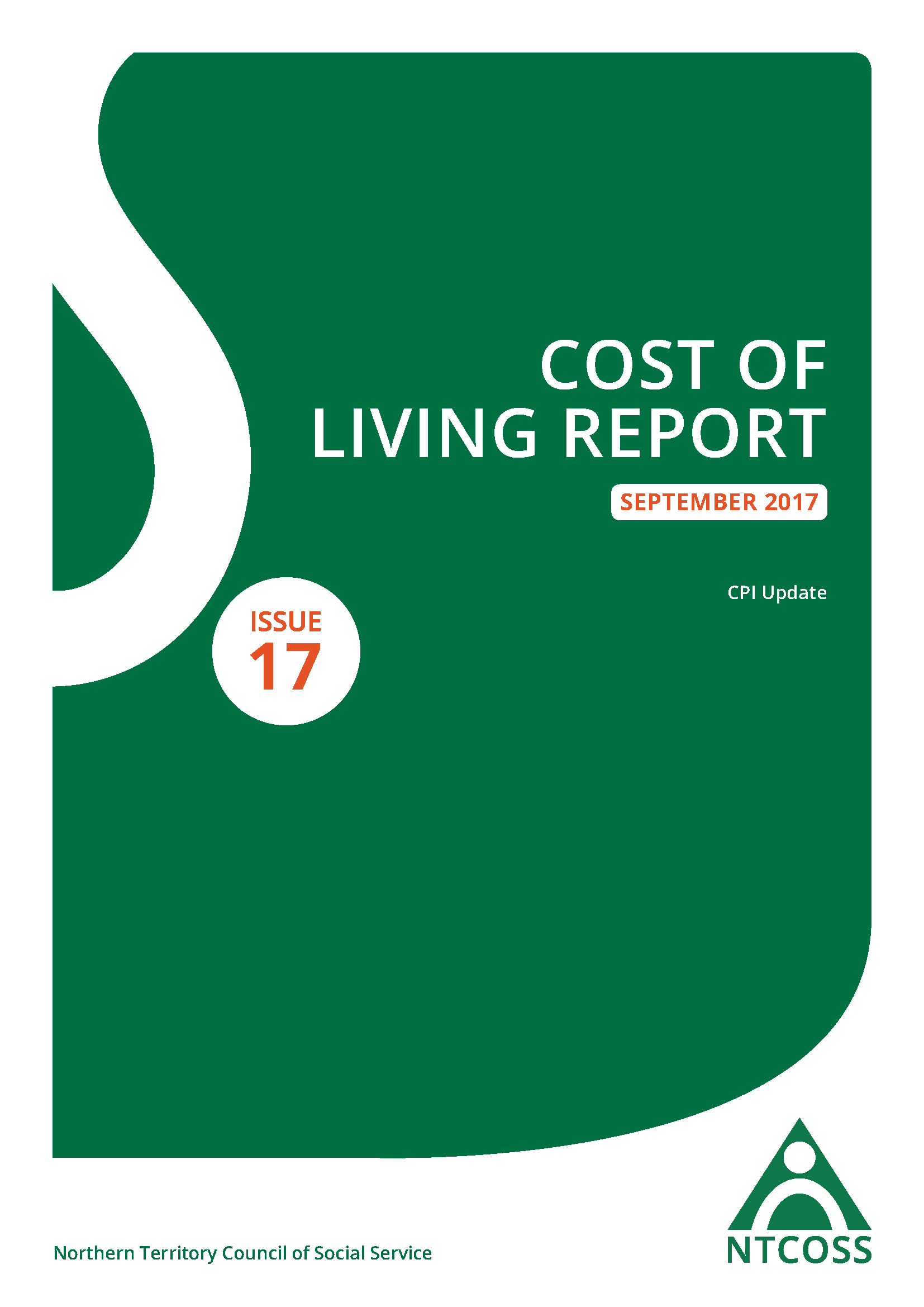 Cost of Living Report No. 17, CPI Update