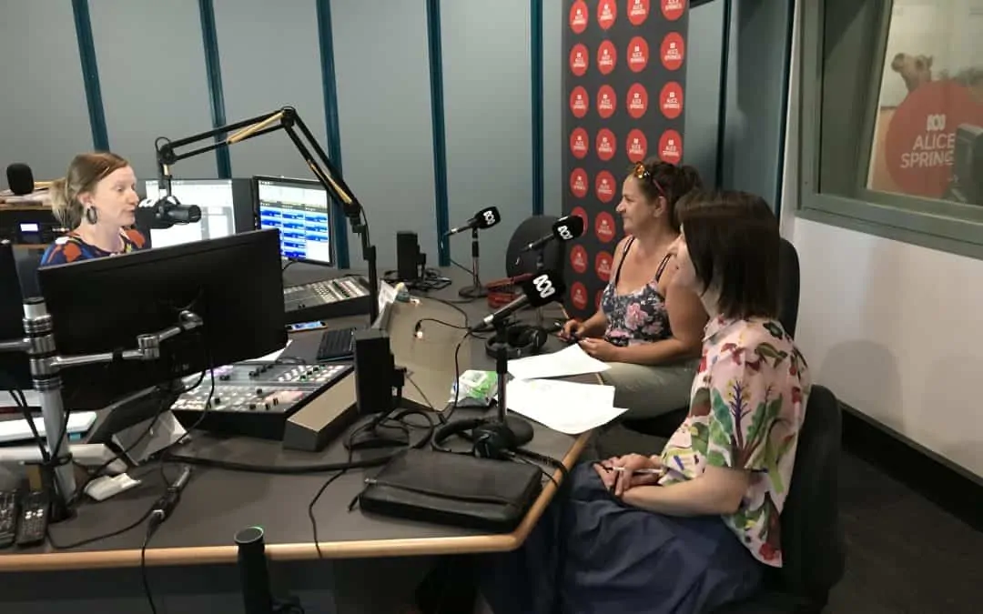 NTCOSS Policy Manager Sarah Holder speaks to ABC Alice Springs