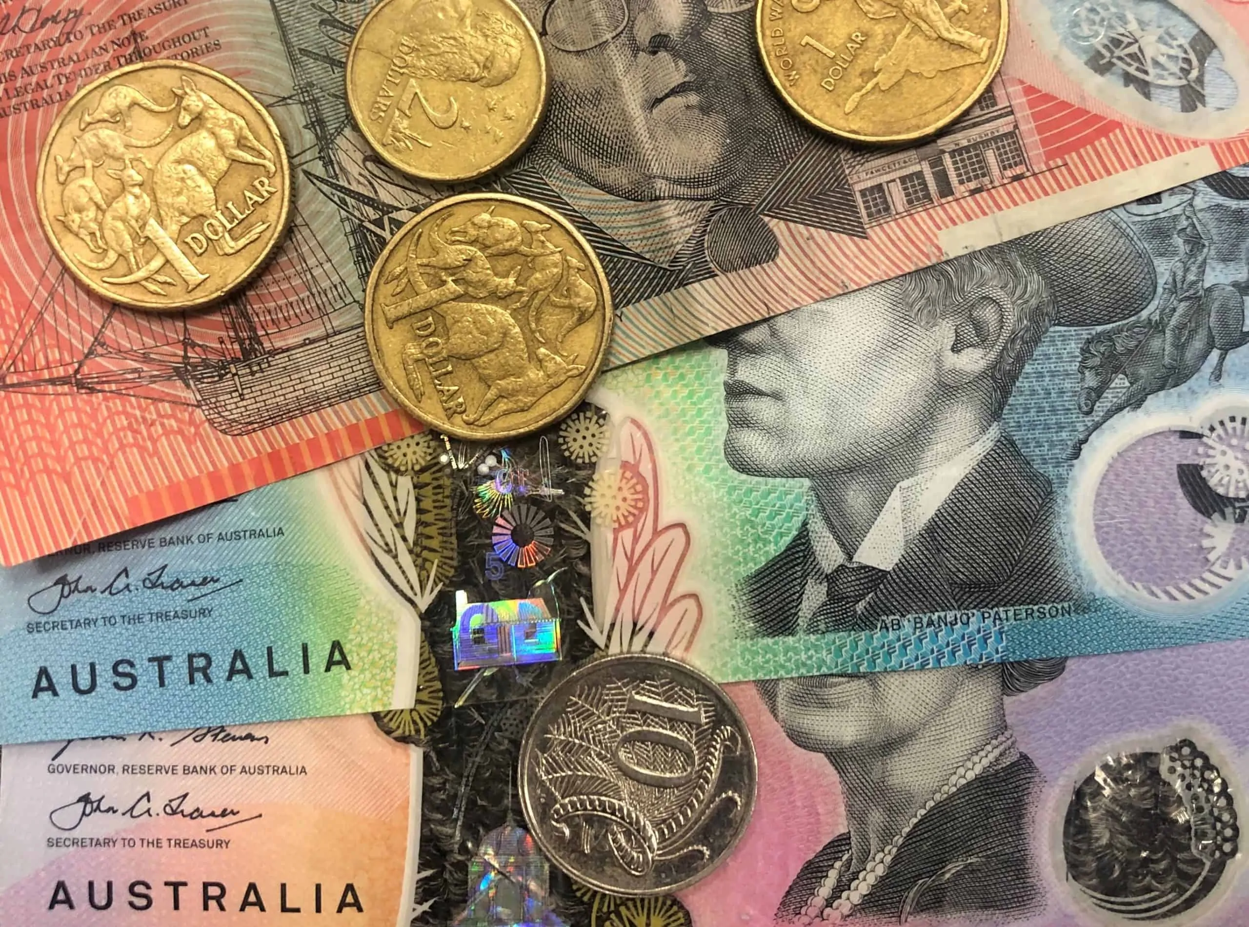 Moneyshot Australian currency