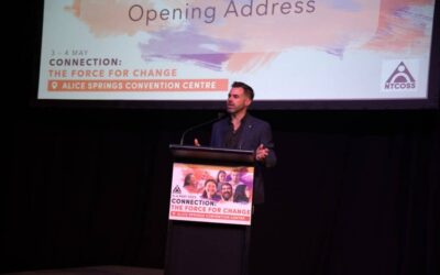 NT Attorney-General Chansey Paech presents at NTCOSS Conference