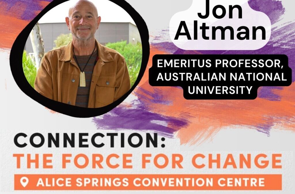 ANU Emeritus Professor Jon Altman presents at NTCOSS conference