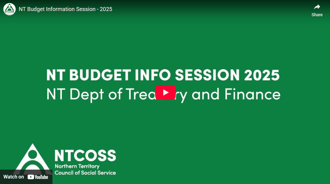 2025 NT Budget Information Session – NTCOSS – Northern Territory ...