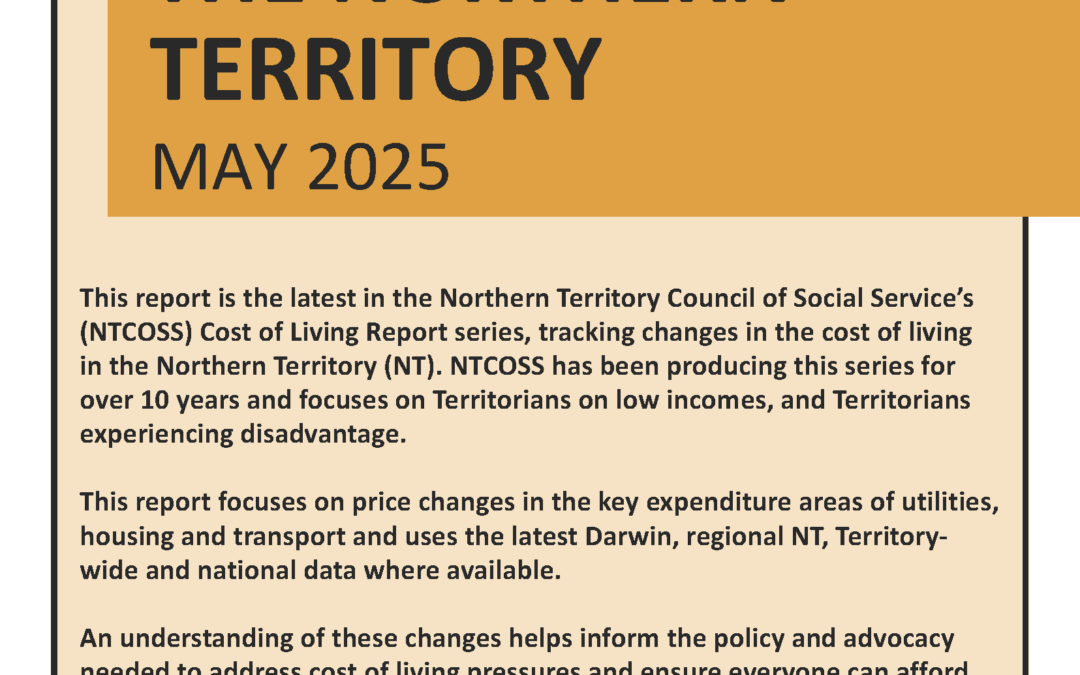 2025 May Cost of Living in the NT Factsheet