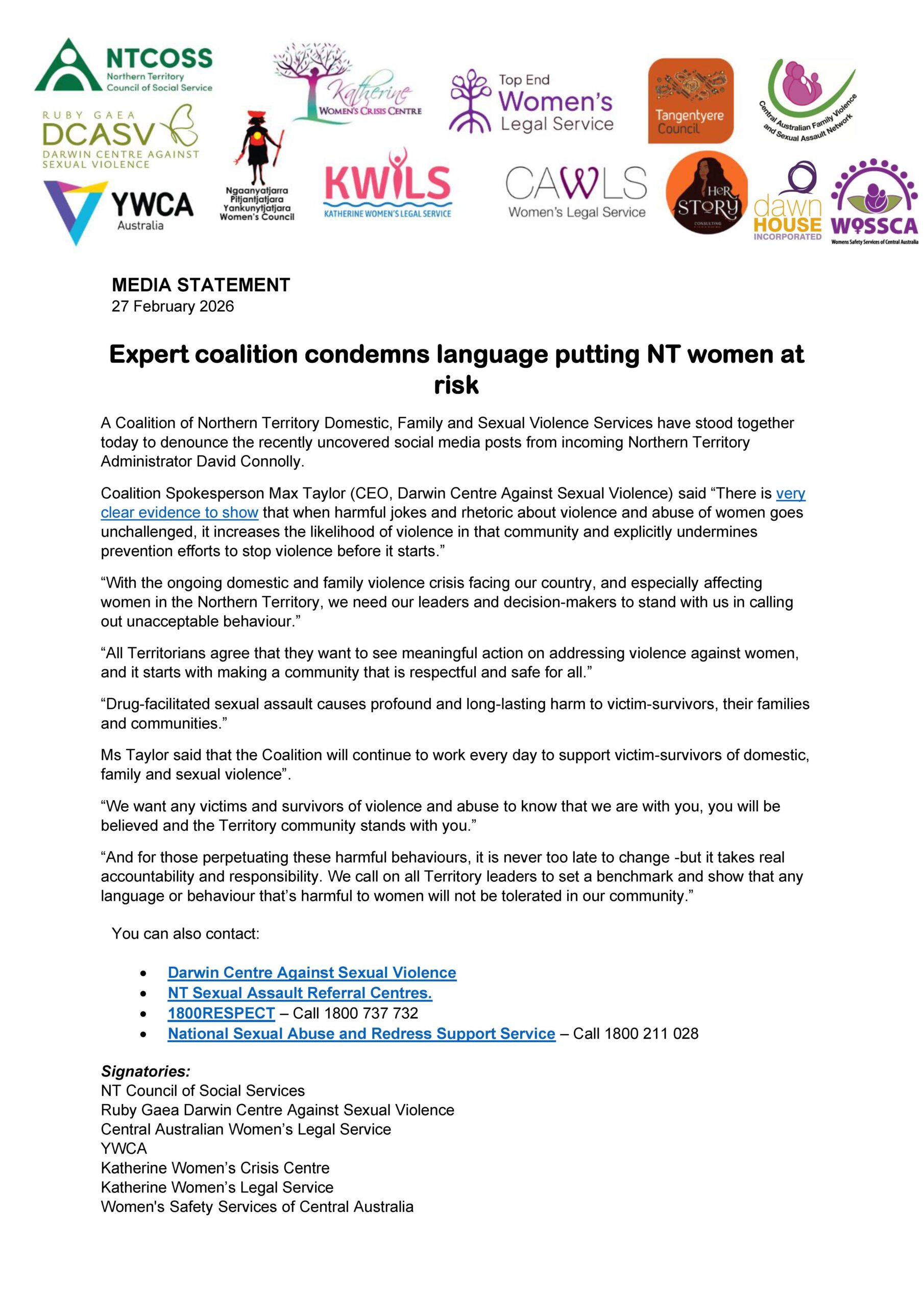 20260227-JOINT_MEDIA_Expert_coalition_condemns_Language_putting_NT_women_at_risk_Page_1