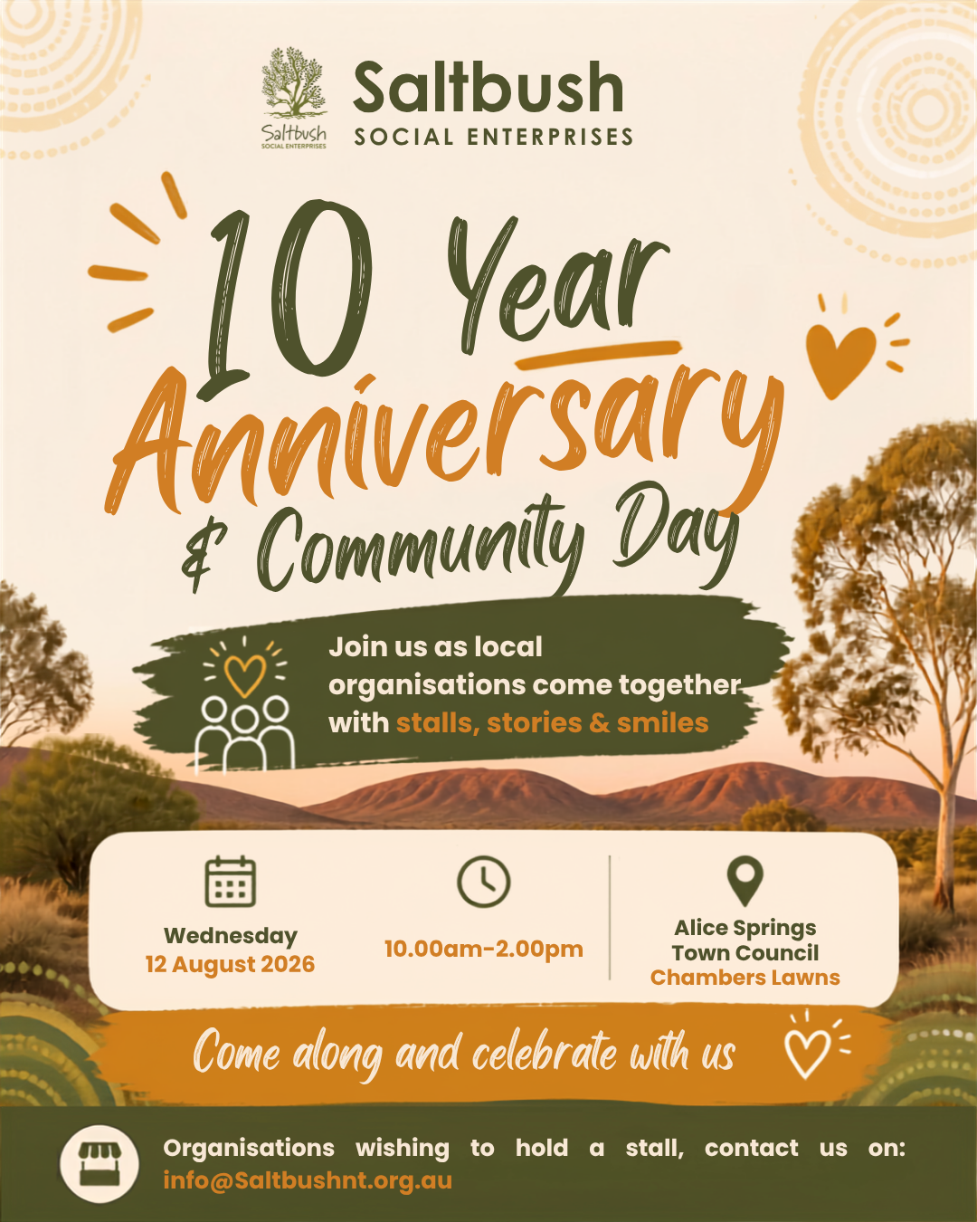 Alice Springs 10 Year Anniversary